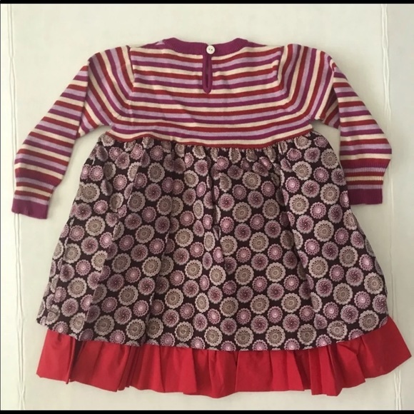 Eye Spy Mixed pattern toddler dress size 2T - Picture 2 of 7